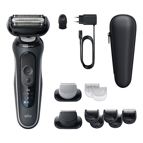 Braun Series 6 62-G1650s Folienschaber Trimmer Schwarz