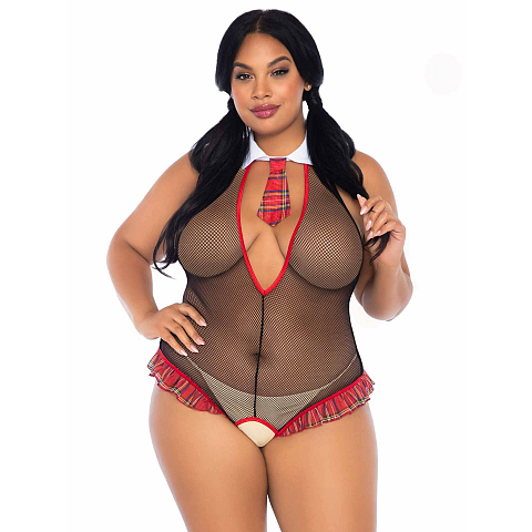 Leg Avenue 87059X_00108 Wäsche-Set/Bodysuit Schwarz