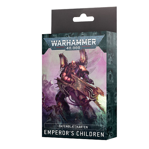 Games Workshop Datasheet Cards: Emperor's Children Spiel-Karten