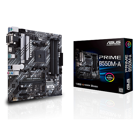 ASUS PRIME B550M-A AMD B550 Sockel AM4 micro ATX