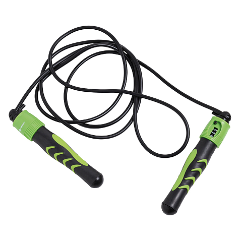 Schildkröt Fitness 960113 Springseil Schwarz, Grün
