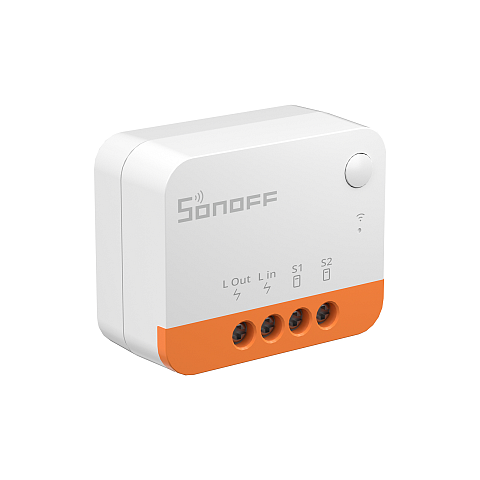 Sonoff ZigBee Verkabelt & Kabellos Orange, Weiß