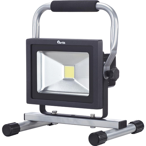 Fortis 4317784730419 Arbeitslampe Schwarz, Edelstahl