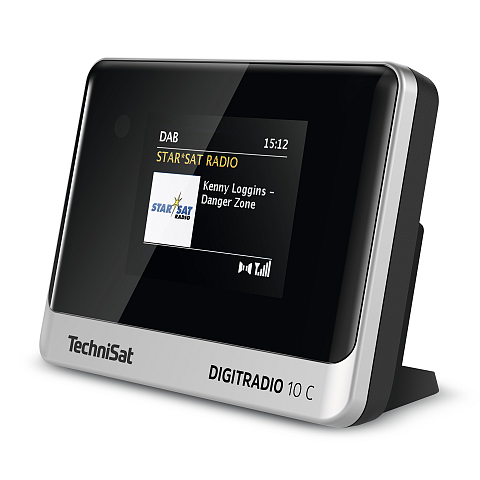 TechniSat DIGITRADIO 10 C Persönlich Analog & Digital Schwarz, Silber