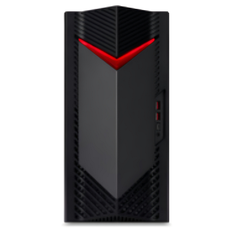 Acer Nitro 50 (N50-660) Intel Core Ultra 7 265F 32 GB DDR5-SDRAM 1 TB SSD NVIDIA GeForce RTX 5060 Windows 11 Home Desktop PC Schwarz, Rot