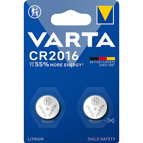 Varta 06016 Einwegbatterie CR2016 Lithium