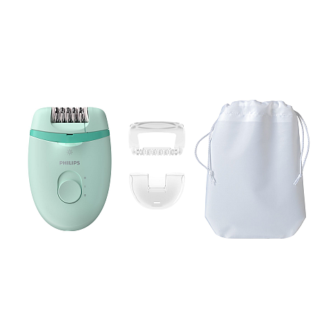 Philips Satinelle Essential BRE265/00 Kompakter Epilierer mit Kabel