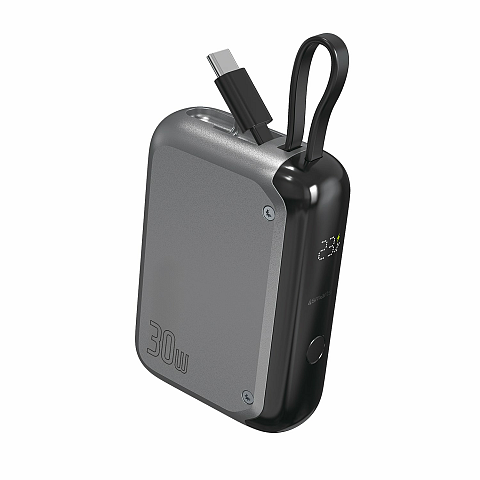 4smarts 540699 Powerbank 10000 mAh Grau