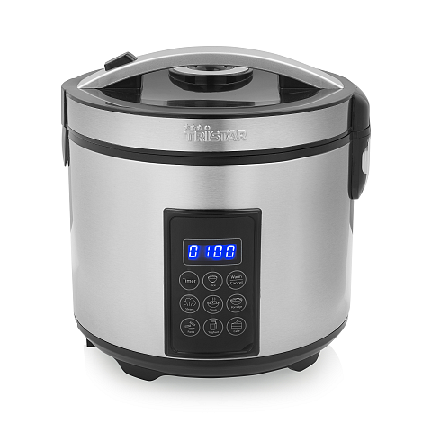 Tristar RK-6138 Dampfgarer 1 Korb/Körbe Freistehend 900 W Grau