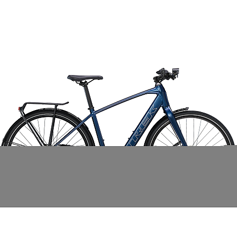 Trek Bikes FX+ 2 Blau Aluminium M 17,7 kg Lithium-Ion (Li-Ion)