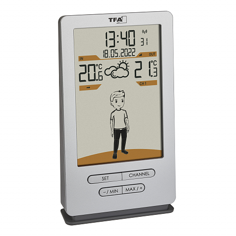 TFA-Dostmann Weather Jack Silber Akku