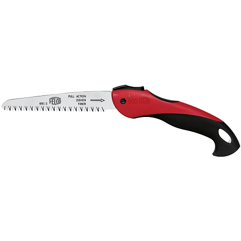 Felco 600 Baumsäge 16 cm Schwarz, Chrom, Rot
