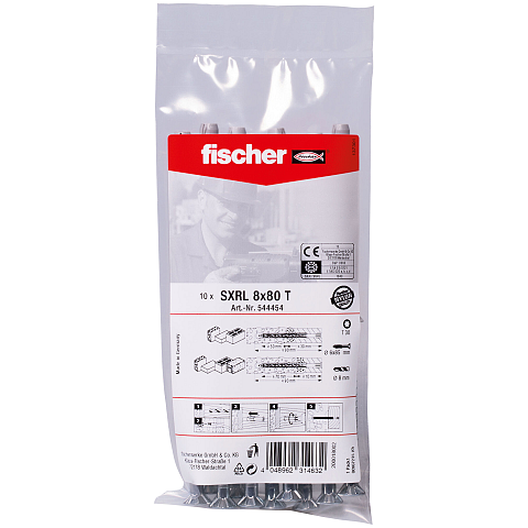 Fischer 544454 Schraubanker/Dübel 10 Stück(e)
