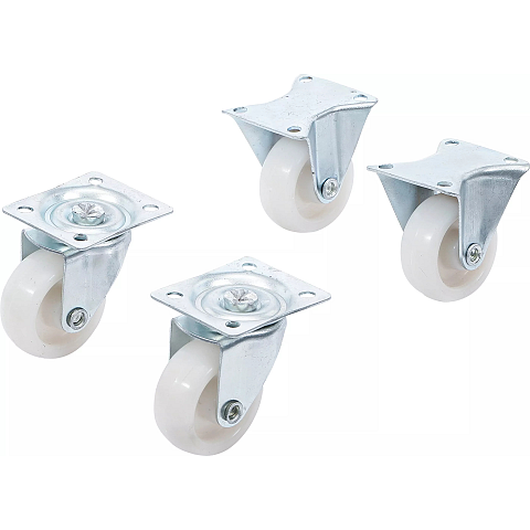 BGS technic Swivel and fixed Castors Set