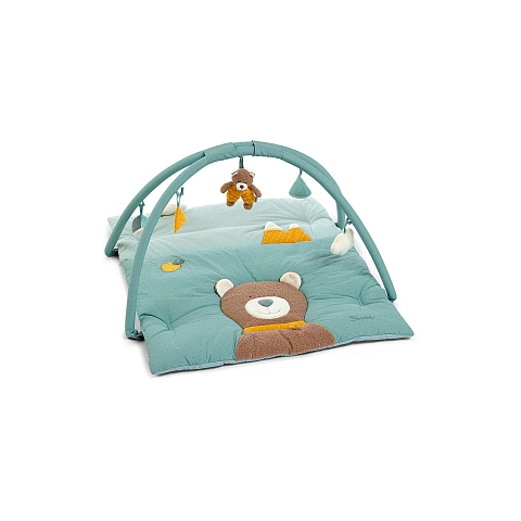 Sterntaler 9122002 Baby Erlebnisdecke & Spielmatte Baumwolle, Polyester Grün Baby-Turnhalle