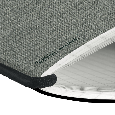 Herlitz 50033706 Notizbuch A5 40 Blätter Grau