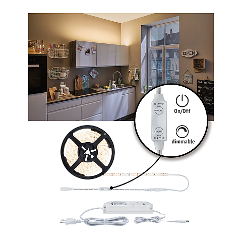 Paulmann 789.56 Universalstreifenleuchte LED 3000 mm