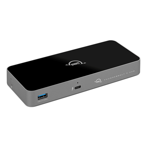 OWC Thunderbolt 5 Hub 120000 Mbit/s Schwarz, Grau