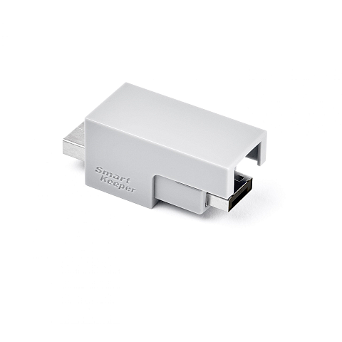 Smartkeeper LK03BK Schnittstellenblockierung USB Typ-A Schwarz, Grau Kunststoff 1 Stück(e)