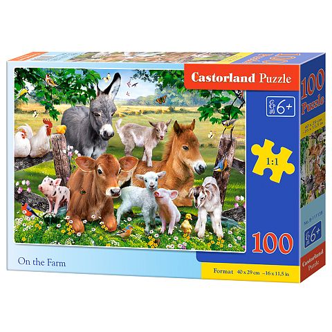 Castorland B-111138 Puzzle Puzzlespiel 100 Stück(e) Tiere