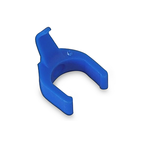 PatchSee Kabel Clip Farbe Himmelblau, Set= 50 Stück
