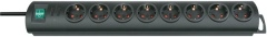 Brennenstuhl Primera-Line Schwarz 8 AC-Ausgänge 2 m