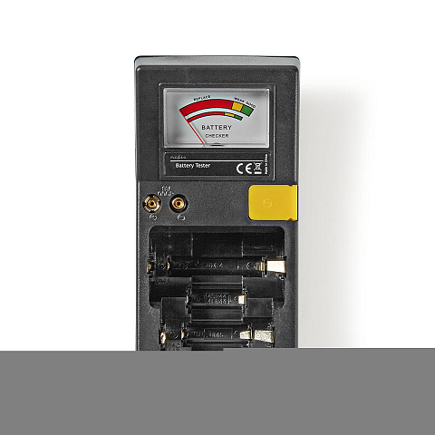 Nedis BATE110 Batterietester Schwarz