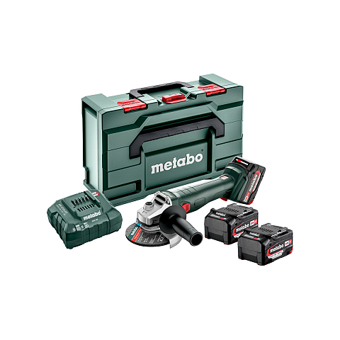 Metabo W 18 L 9-125 Quick Set Winkelschleifer 12,5 cm 8500 RPM 1,6 kg