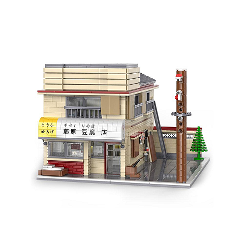 CaDA Bricks Initial-D Fujiwara's Tofu Shop
