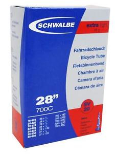 Schwalbe 10426343 Fahrradschlauch Presta-Ventil 28"