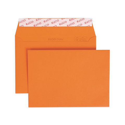 Elco 74634.82 Briefumschlag C6 (114 x 162 mm) Orange
