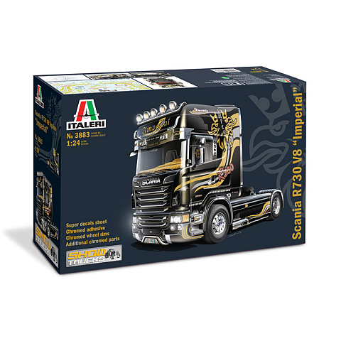 Italeri Scania R730 V8 Topline “Imperial” LKW-/Anhänger-Modell Montagesatz 1:24