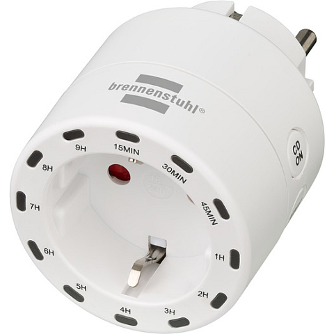 Brennenstuhl 1506130 Elektrischer Timer Weiß