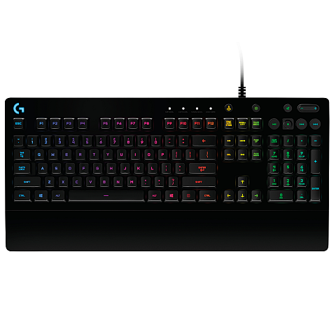 Logitech G 920-008087 Tastatur Gaming USB QWERTZ Deutsch Schwarz