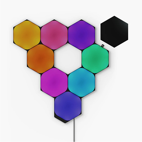 Nanoleaf NL42-0102HX-9PK Smart Lighting Intelligentes Panel WLAN