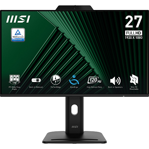 MSI PRO MP272PMG Computerbildschirm 68,6 cm (27") 1920 x 1080 Pixel Full HD LCD Schwarz