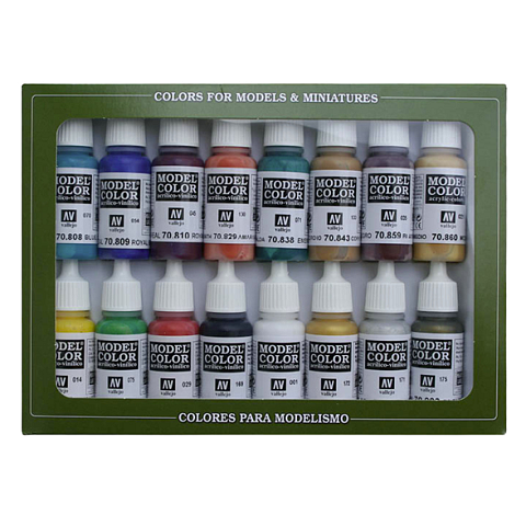 Vallejo 70.142 Acrylfarbe 17 ml 16 Stück(e)