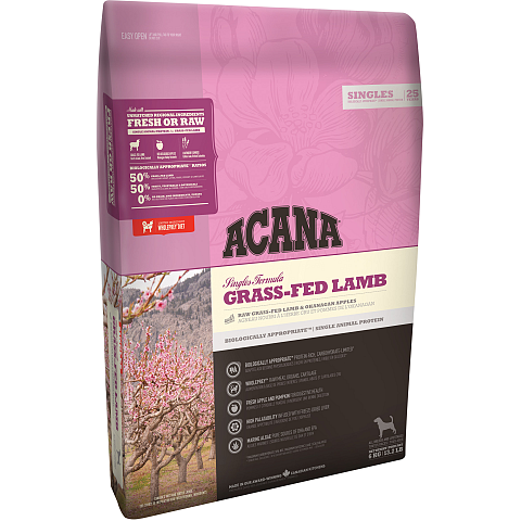 Acana Dog TF Singles Grass-Fed Lamb 11,4 kg Adult Lamm
