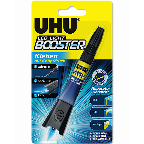 UHU Reparatur Klebstoff LED-Light Booster 3g