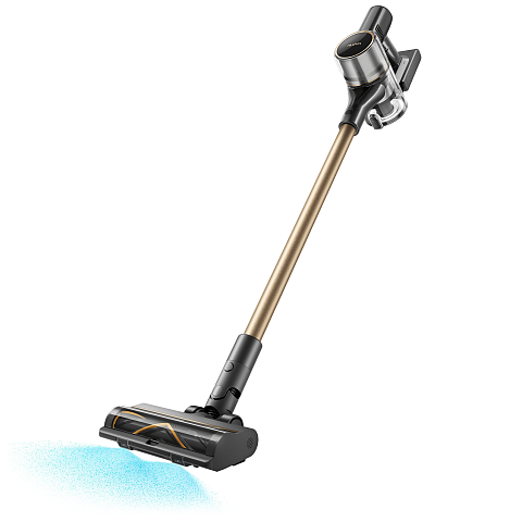 MOVA S5 2-in-1-Stabstaubsauger Akku Trocken Beutellos 0,6 l 570 W Schwarz, Gold 2,9 Ah