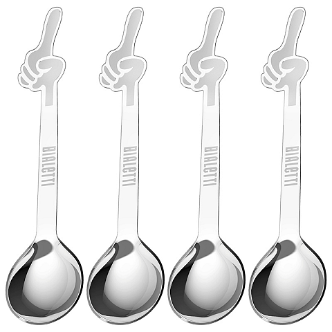 Bialetti DCDESIGN15 Löffel Kaffeelöffel Edelstahl 4 Stück(e)