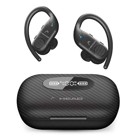 HEAD HDTW03 Kopfhörer & Headset Kabellos Ohrbügel Anrufe/Musik/Sport/Alltag Bluetooth Schwarz