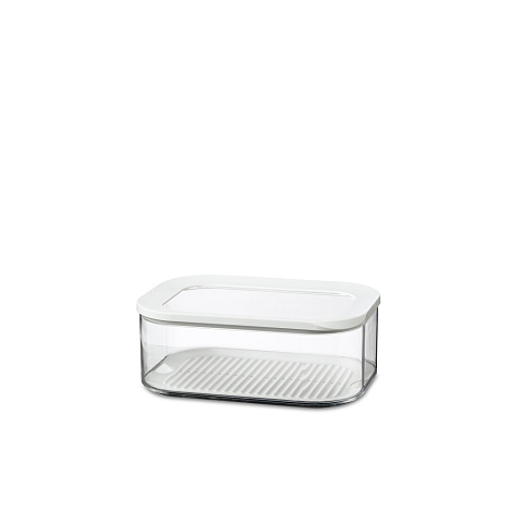 Rosti Mepal 106934030600 Lebensmittelaufbewahrungsbehälter Rechteckig Box 2 l Transparent, Weiß 1 Stück(e)