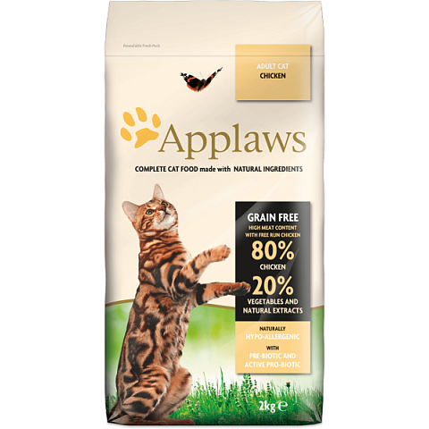 Applaws Adult – Chicken Katzen-Trockenfutter 7,5 kg Huhn