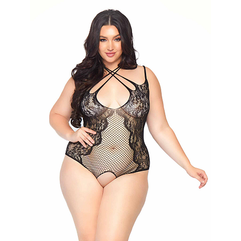Leg Avenue 81551X_00108 Wäsche-Set/Bodysuit Schwarz