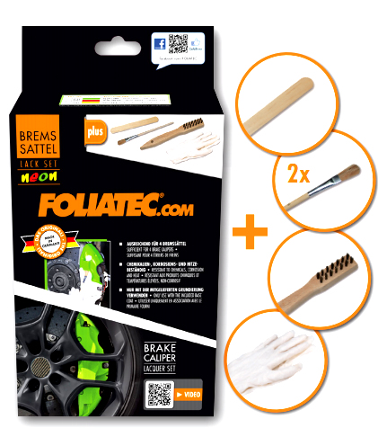 FOLIATEC Bremssattel Lack Set NEON