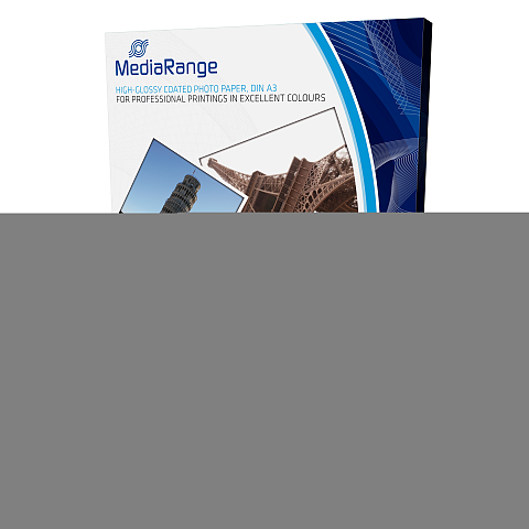 MediaRange MRINK109 Fotopapier A3 Weiß Hoch-Glanz