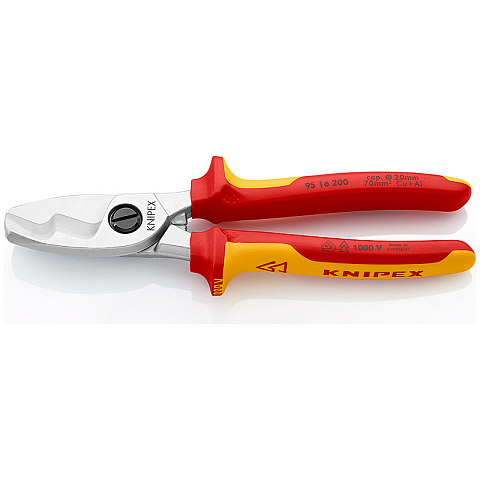 Knipex 95 16 200 Kabelschneider Hand-Kabelschneider