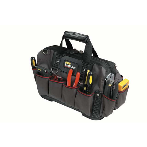 Stanley FatMax Schwarz Stoff, Leder
