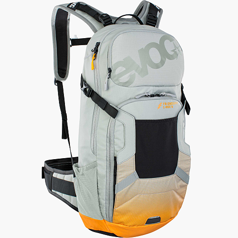 EVOC FR Enduro E-Ride Rucksack Rad-Rucksack Grau, Orange Nylon, Ripstop